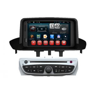 China Android 4.4 OS GPS Radio Tv Double Din Car DVD Player For  Megane 2014 supplier