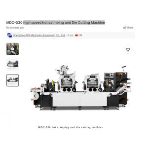 China Flatbed Paper Sticker Label Die Cutting Machine Automatic CE supplier