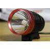 China Super Bright 4400mah XM-L T6 10W Cree 1200 lumen bike light , Led bicycle light wholesale