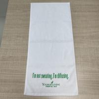 100% Cotton Luxury Hotel Towels Custom logo bath towel white towels with logo