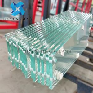 Custom 15mm Low Iron Safety Toughened Glass For Partition