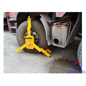 China Security Durable car tire locks , Portable trailer wheel clamp For Truck supplier