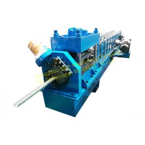 China Steel Rolling Shutter Door Guide rail Roll Forming Machine 3 Phase With 3kw Motor Power supplier