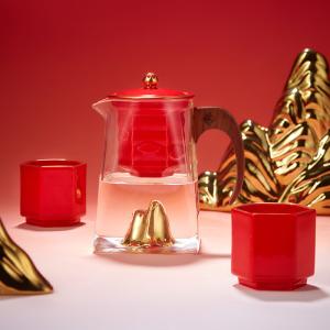 China Prêt à l' expédition En stock, une théière en verre de borosilicate, parfaite pour les cadeaux d'occasion, en plusieurs tailles. supplier