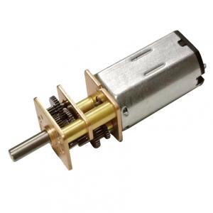 12MM Gearbox Metal Gear DC Motor 45 Rpm 1.5V 24V 0.7 Watt For Door Lock