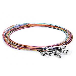 FC/UPC Color Coded Optical Fiber Pigtail Apply To CATV / FTTH / FTTX