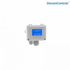 DIP Switch Room Temperature Humidity Sensor With Backlight LCD Display