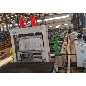 Thickness 0.8-2.5mm Galvanized Coils Cable Tray Roll Forming Machine With Hydraulic Cutting Device