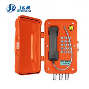 China Analog IP VoIP Explosion Proof Telephone Full Keypad For Harsh Environment supplier