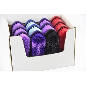 Two Head Pointed Horse Grooming Brush Set Display Box 12 Suits Two Sized