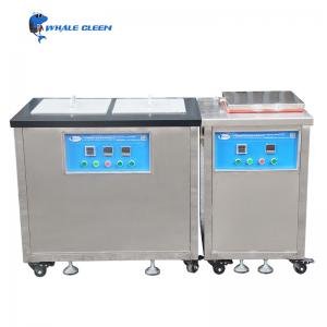 Two Tanks Acid / Alkali Resistant Ultrasonic Cleaning Machine With Separate Single Tank Dryer