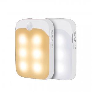 China Rechargeable Motion Sensor Light,6-LED Stick Anywhere Wireless Smart Motion Activated Closet Light supplier