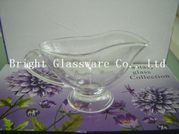 perfect design glass ice cream bowl with handle, Footed Ice Cream Bowls, glass