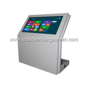 China 55 Inch LibraryLCD Touch Screen Information Checking Station Display Stand supplier