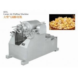 Industrial 304 Stainless Steel Popcorn Machine LPG Or Electricity Heating In Low Energy Consumption