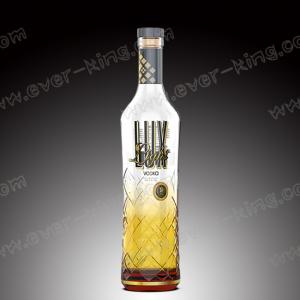 China SGS Luxury Liquors Frosting Vodka Glass Bottle supplier