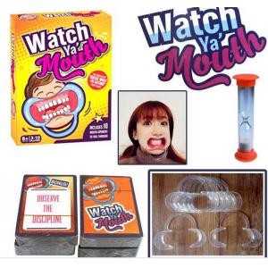 Watch Ya' Mouth Funny Family Mouth Guard Party Board Popular Game Speak Out New