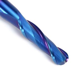 China CNCルーター 少し長い使用寿命 フレーシングカットツール 2/3/4 フルート ボール 鼻 ボール ナノブルーコーティング カービッド エンド ミル wholesale
