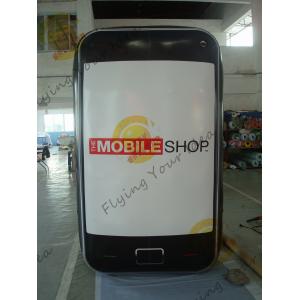 China Advertising Inflatable Product Replicas Mobile Phone Model Lead Free Wind Resistance supplier