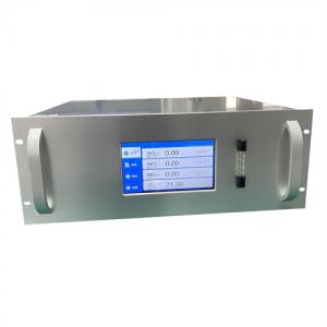 Compact Flue Gas Analyzer Instrument Emission Monitoring Measure 5 Gases UV NDIR Technology
