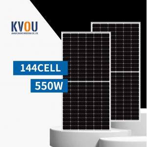 High Flexible Monocrystalline Silicon Solar Panel Energy System 550w