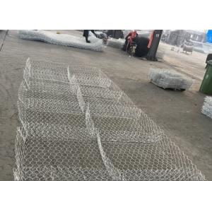 China Heavy Hot Dip  Gabion Stone Wall Galvanized Hydraulic Works Use supplier