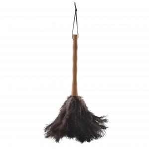 Soft Cleaning Microfiber Duster Ostrich Feather Duster Long Handle Furniture