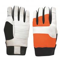 China CLASS 2 EN388 4142X Chainsaw Safety Gloves For Logging on sale