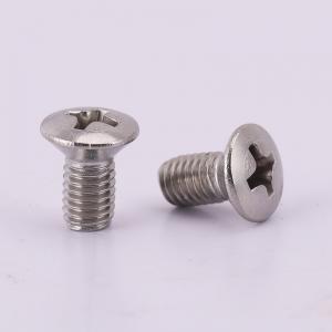 M1.6 M2 M2.5 SS304 Cross Recessed Screws Raised Countersunk Head Screw DIN966