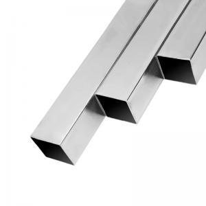 Ss316l Square Steel Hollow Pipe 316l Stainless Steel Rectangular Tube