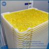 China Food Grade Plastic Drying Trays 780x480x55mm Movable with Trolley in Red, White and Blue for Efficient Drying wholesale