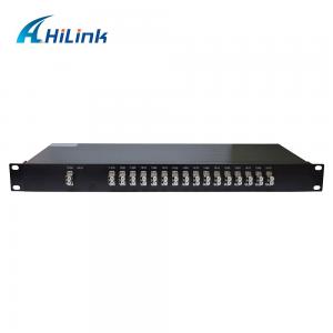 19" 1U CWDM Mux Demux Module Rack Mounted 16CH Fiber Optical