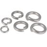 China M2 - 48 Blue And White Zinc Plating Single Coil Spring Lock Washers Spring Washers DIN 127 wholesale
