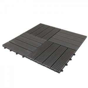 Diy Floor Wpc Outdoor Patio Tiles Decking Wood Plastic Composite Deck Tile