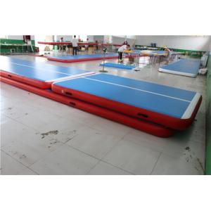 China Soft Inflatable Air Tumble Track  Gymnastic Equipment 2 Years Warranty RoHs Approved supplier