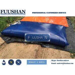 Fuushan 1000L 2000L 3000L 5000L Collapsible Water Storage Bladder Flexible Plastic Square Water Tank