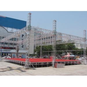 China Fixed Lightweight Trade Show Exhibit Truss Fireproof Hard Welding Easy Assembly supplier
