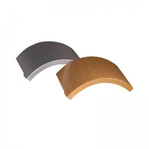 Special Shaped 3mm Thickness Aluminum Curtain Wall Column Coated Aluminum Veneer Fluorocarbon
