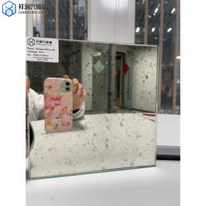 China Mirrored Glass Bedroom Furniture Customized Request for Antique Mirror and Large Sizes wholesale