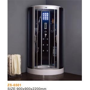 Low Entrance Commercial Steam Room Equipment / Anti Slip Steam Shower Bath Cabin