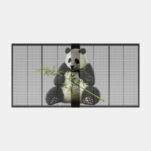 Transparent LED Display Screen Pantallas Grille Window LED Video Wall for Indoor Advertising Shop Window LED Transparent