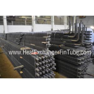 China BS3059 PT 1/ 2 OD 2'' HH Fins Marine Boiler Square Fin Tube with 90 Degree Bends supplier