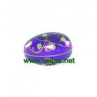 China egg shape chocolate tin container for easter holiday on sale