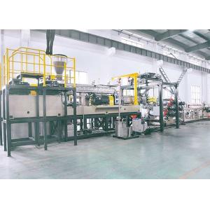 Automatic Plastic Sheet Extrusion Line Eco Friendly Biodegradable Material