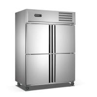 2000mm 550W Commercial Stainless Steel Refrigerator Freezer