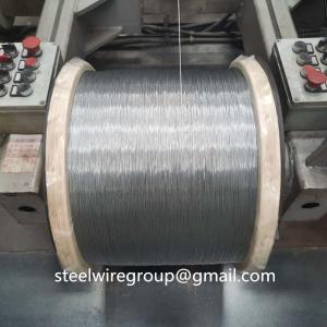 China 0.33mm 4.8mm BS443 Galvanized Steel Wire Strand For Optical Cable supplier