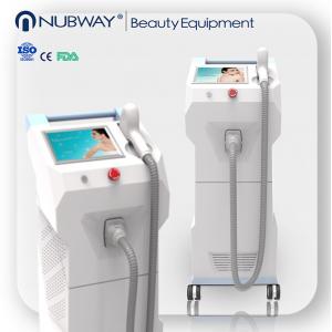 China Stationary 808nm diode laser hair removal machine--the best remove all skin types laser supplier