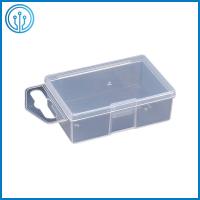 China Transparent UL 94V-2 Polypropylene Plastic Packing Box For Electronic Components Kits on sale