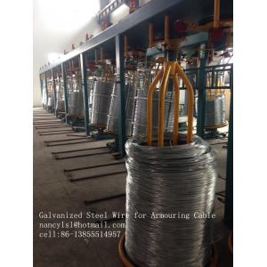 China Hot Dip Galvanized Low Carbon Steel Wire For Armouring Cable Wire Mesh supplier