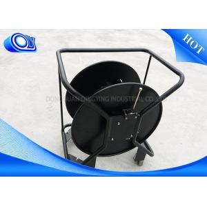 China Non Armored / Armored Tactical Fiber Optic Cable Reel Black Color wholesale